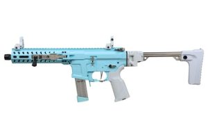 G&G FAR 9 Rapid Folding PCC Airsoft AEG Rifle (Color: Blue)